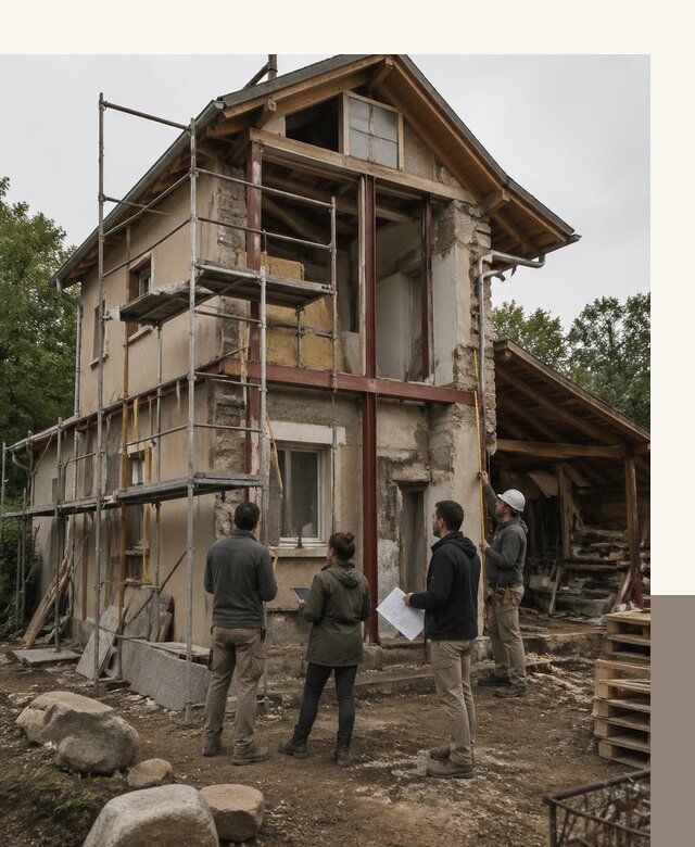 Реконструкция загородного дома под ключ в Шумерле от бюро